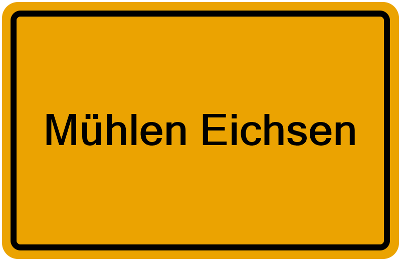 Handelsregisterauszug Mühlen Eichsen